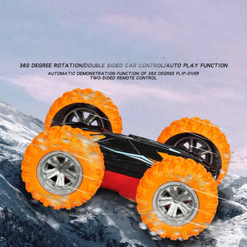 Baby Lane Dual-Sided RC Car: Flip and Roll Fun for Kids!