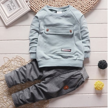 Babylane Children’s Clothing – Suit + Pants for Active Toddlers 0-3 Years