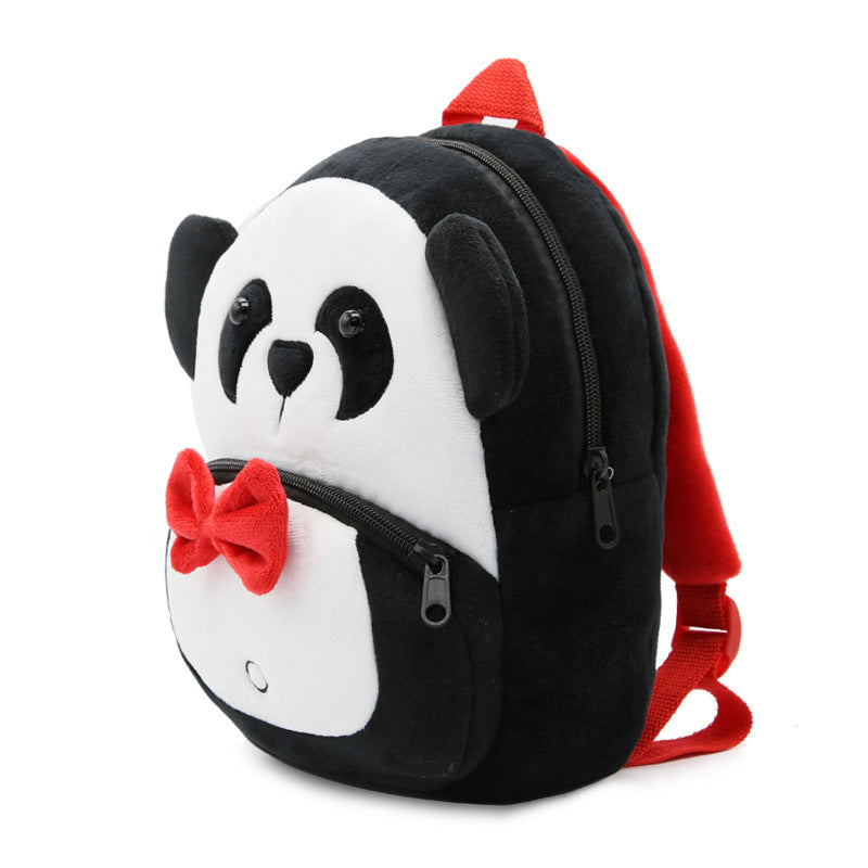 Baby Lane Soft Cartoon Panda Plush Backpack – Ideal for Little Ones!