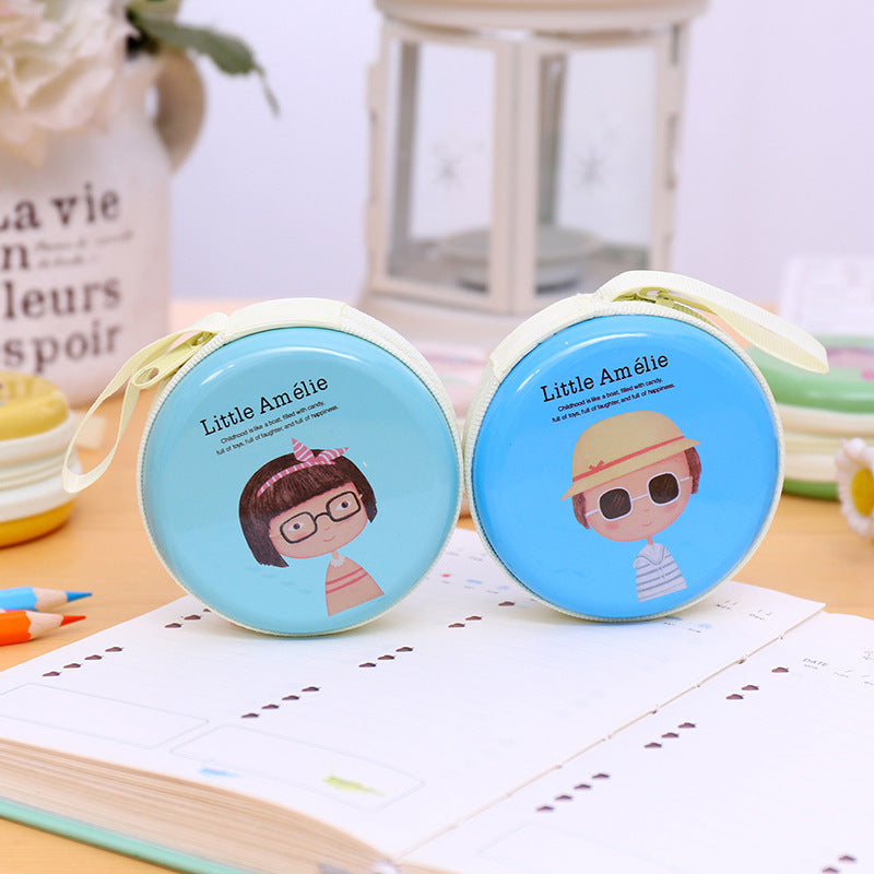 Baby Lane Korean Girl's Horse Wallet – Compact Earphone & Coin Bag!