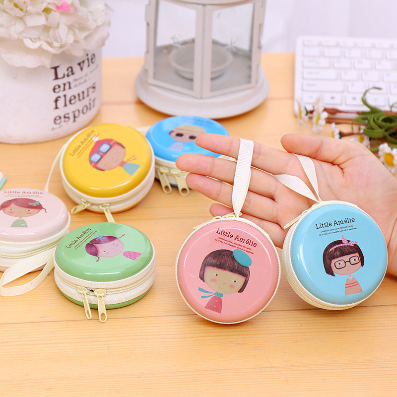 Baby Lane Korean Girl's Horse Wallet – Compact Earphone & Coin Bag!