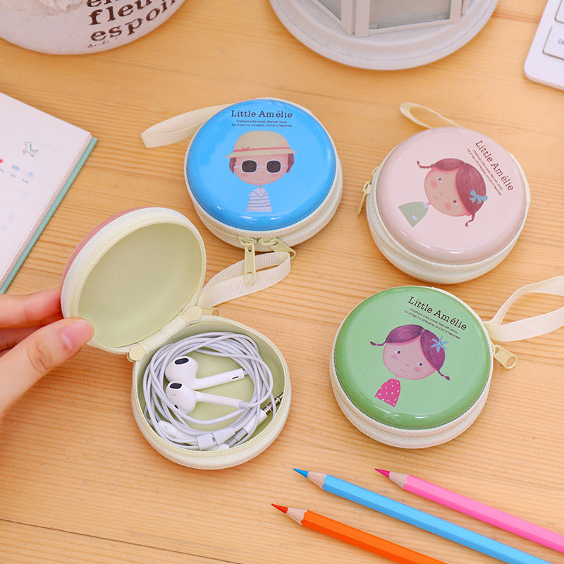 Baby Lane Korean Girl's Horse Wallet – Compact Earphone & Coin Bag!