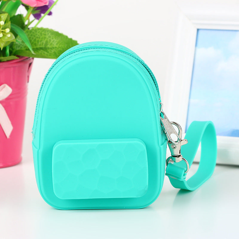 Baby Lane Fun Candy Color Silicone Backpack – Stylish Kids' Handbag!