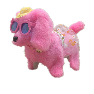 Baby Lane Teddy Robot Dog: Simulation Walking Puppy with Rope!