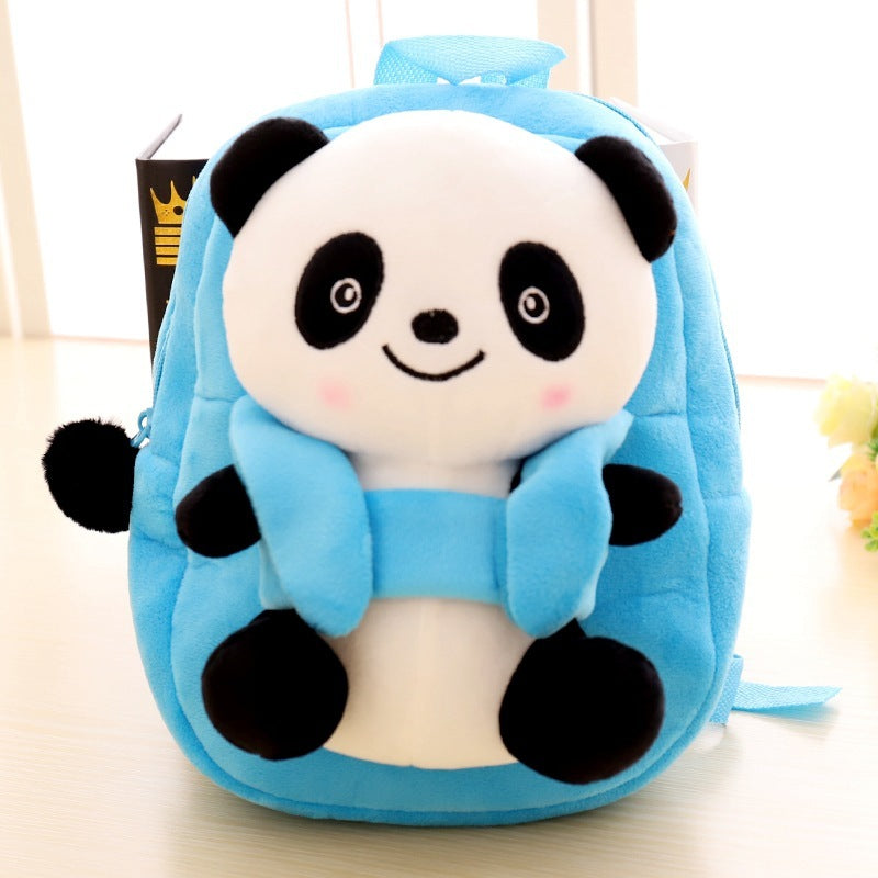Baby Lane Cartoon Panda School Bag – Plush and Fun for Little Learners!