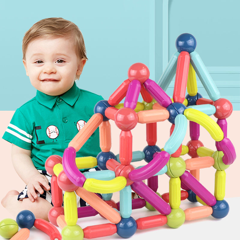 Baby Lane Magnetic Toy Bricks: Engaging Building Set for Kids