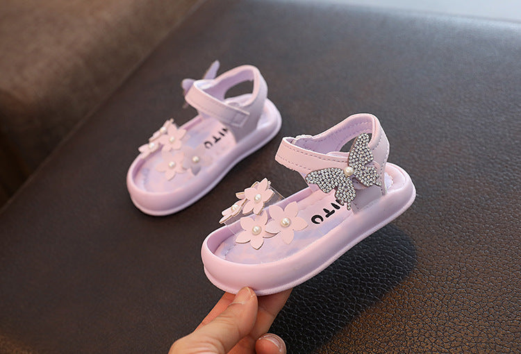 Baby Lane: Adorable Non-Slip Soft-Sole Princess Shoes for Little Kids