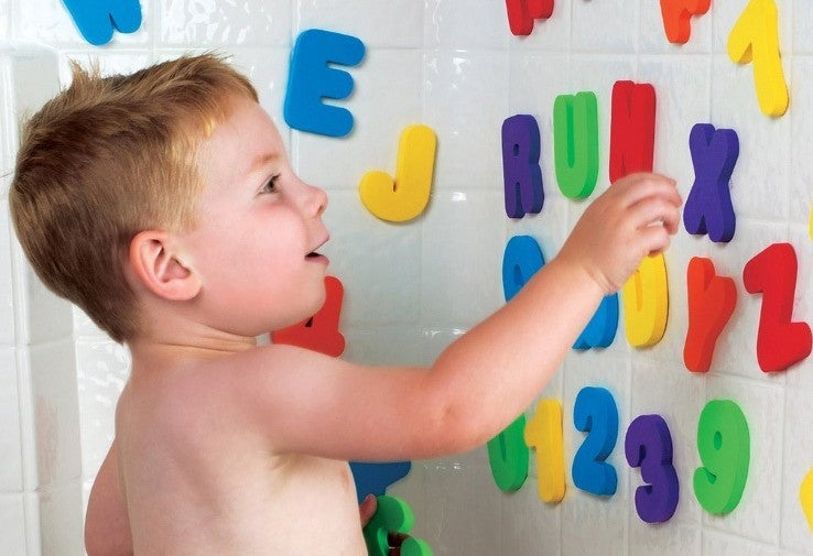 Babylane Early Learning Bath Toy | 36PCS Letters and Numbers for Kids