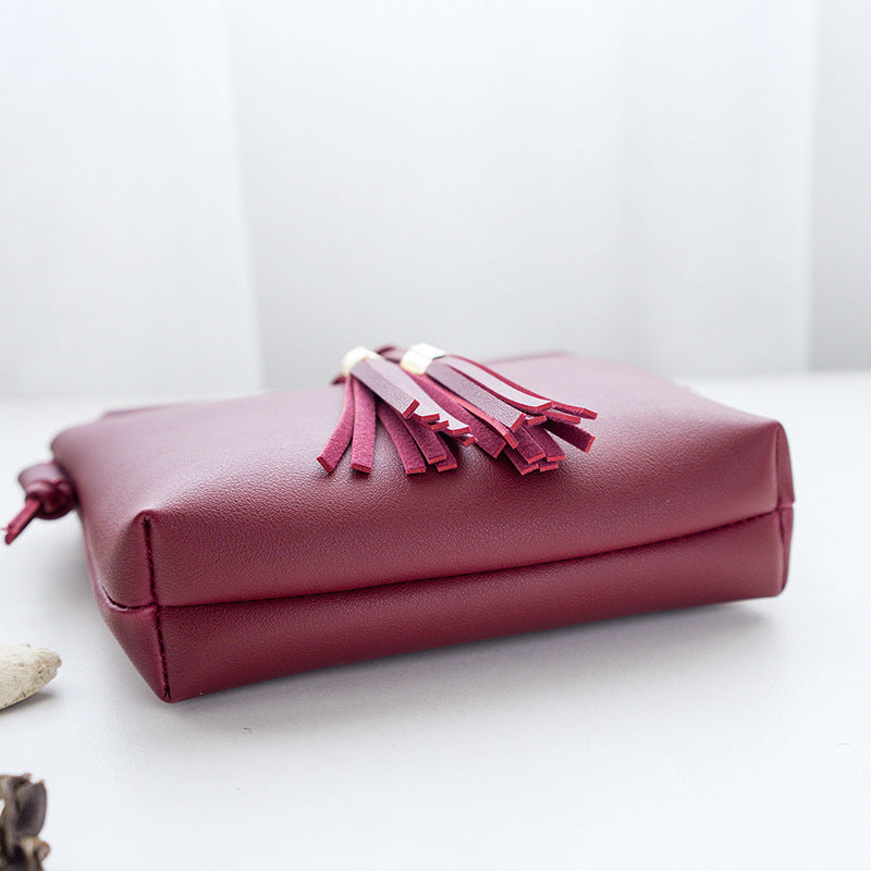 Baby Lane Cute Tassel Mini Mobile Phone Bag – Perfect Coin Messenger!