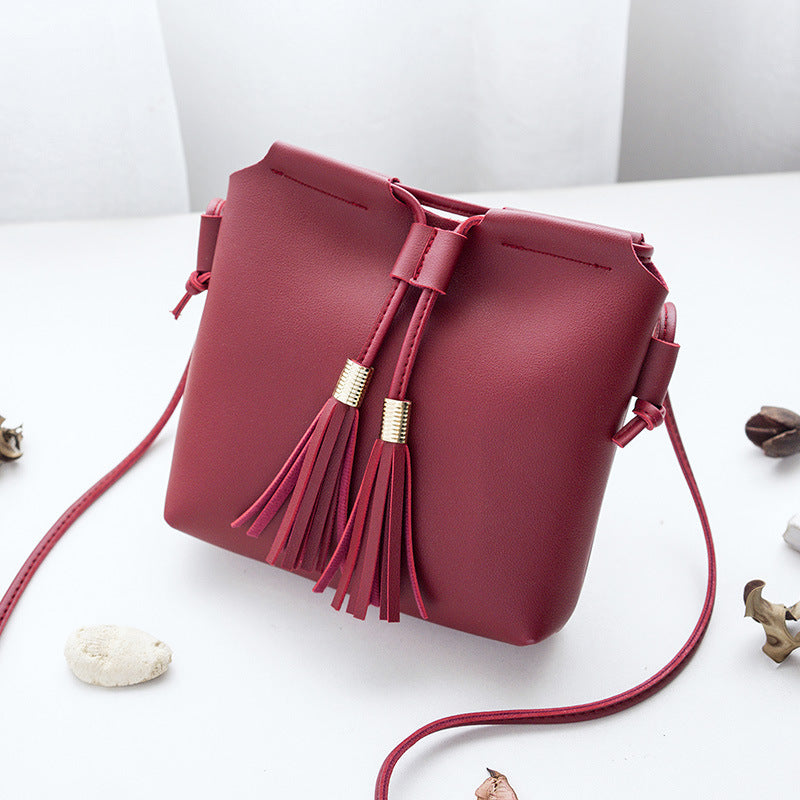 Baby Lane Cute Tassel Mini Mobile Phone Bag – Perfect Coin Messenger!