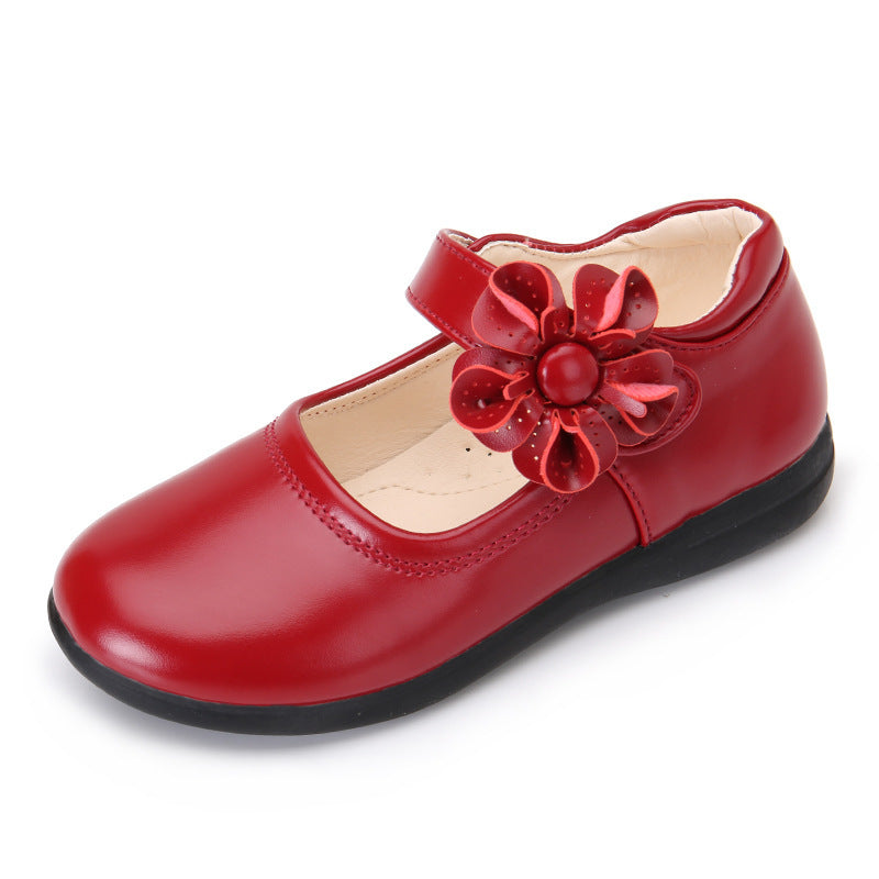 Baby Lane: Adorable Soft-Soled Princess Shoes for Big Kids – Black Student Style