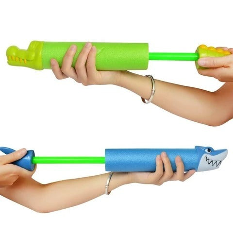 Baby Lane 33cm Cartoon Shark Water Gun: Summer Pistol Blaster for Pool Fun