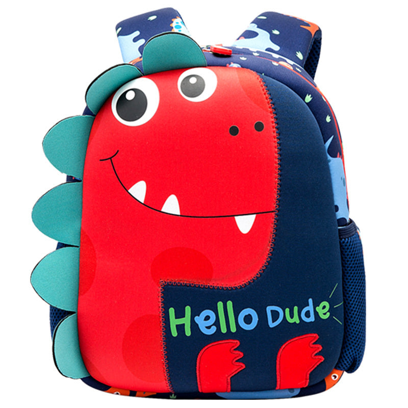 Baby Lane Cartoon Dinosaur School Bag – Perfect for Kids in Kindergarten!