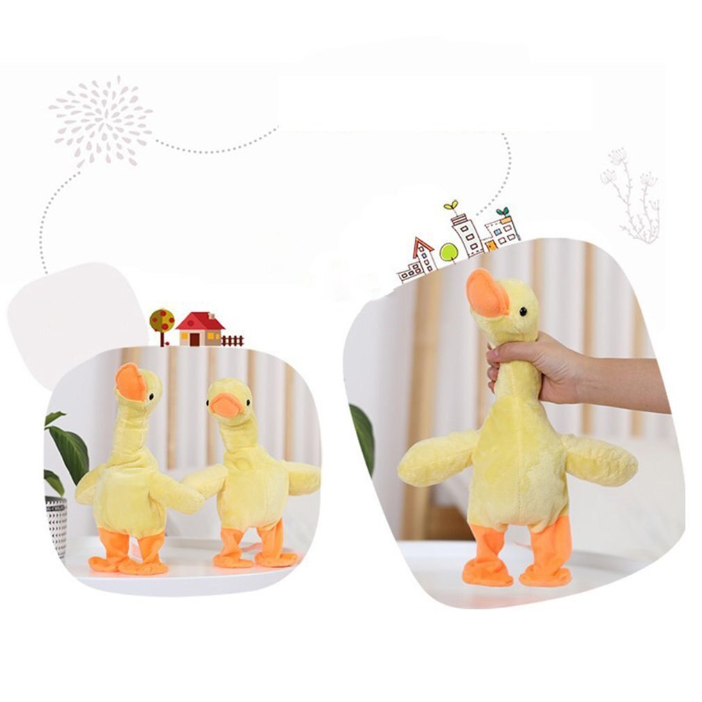 Baby Lane Charging Neck Lifting Singing Duck Toy: Fun for Kids!