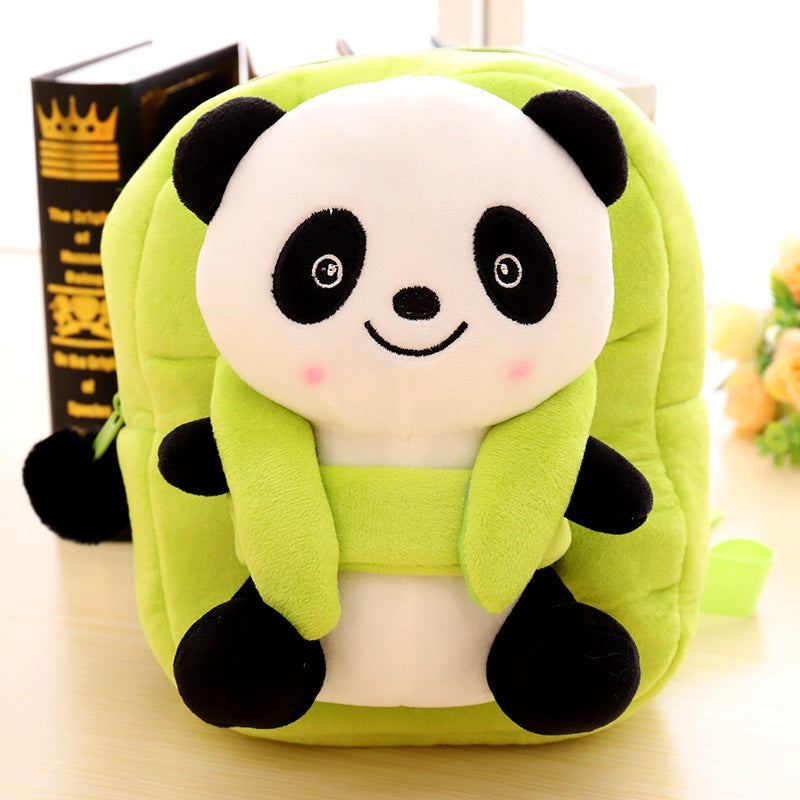 Baby Lane Cartoon Panda School Bag – Plush and Fun for Little Learners!