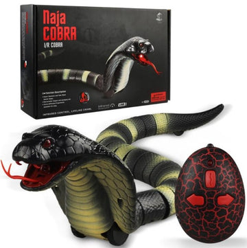 Baby Lane Remote Control Snake: Scary Rattlesnake Trick Toy for Pranks!