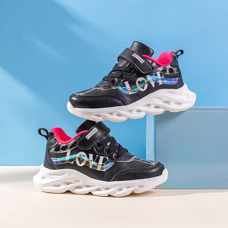 Baby Lane: Adorable Girls' Sports Shoes – Trendy Korean Style Design