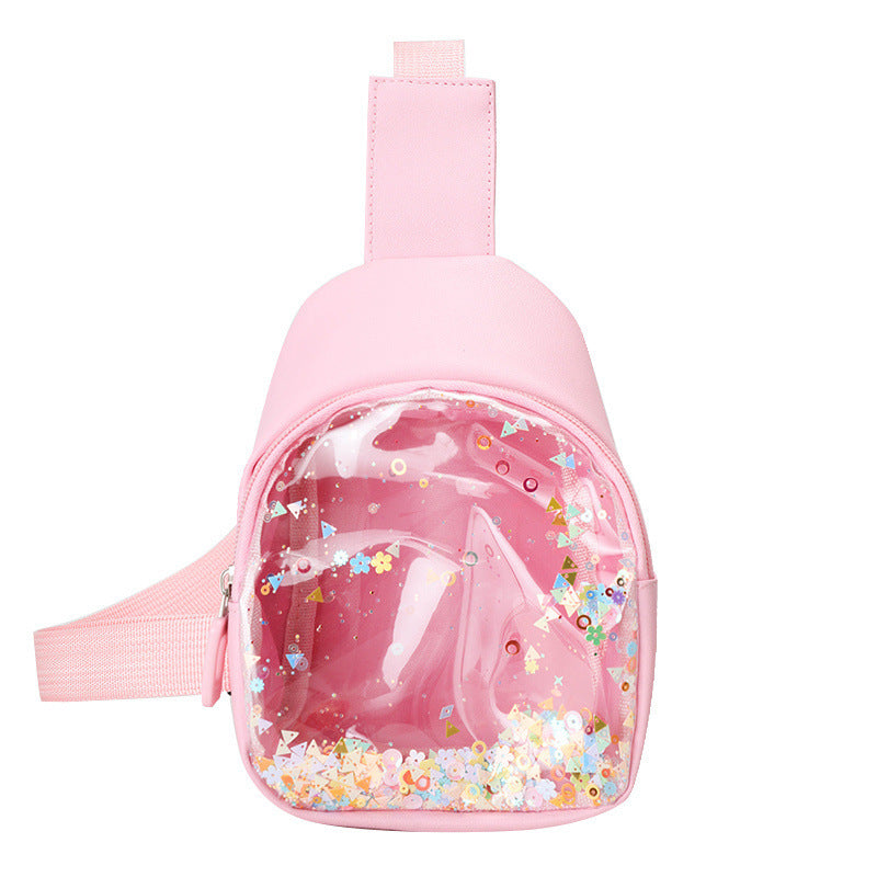Baby Lane Lightweight Children's Shoulder Bag – Cool Solid Color PU Leather!