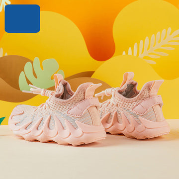 Baby Lane Big Kids Fly Woven Sports Shoes – Stylish Casual Footwear for Boys!