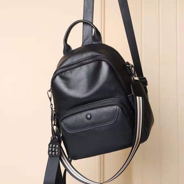 Babylane Chic Cowhide Fashion Backpack: Versatile and Stylish for Everyday Use!