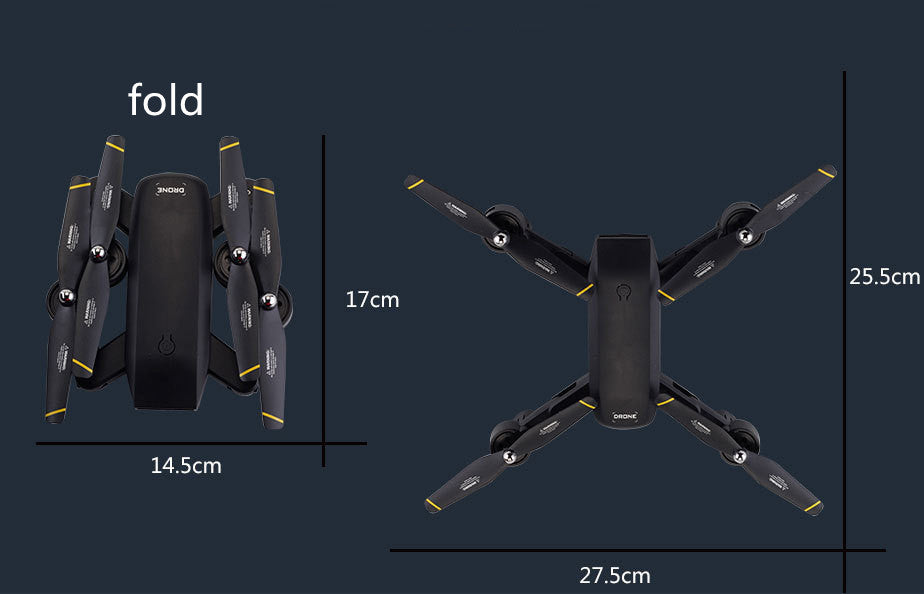 Baby Lane DM107S Folding Drone – Dual Camera 4K HD Aerial Photography