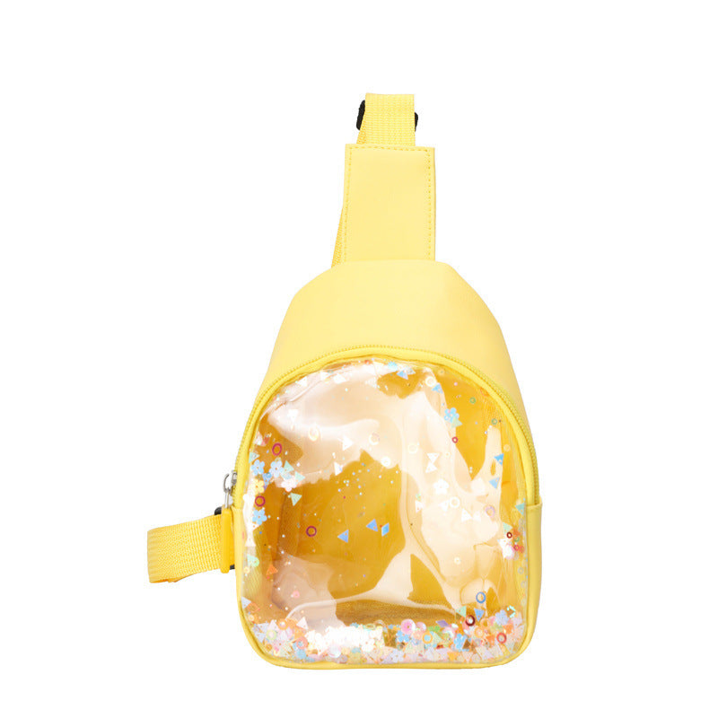 Baby Lane Lightweight Children's Shoulder Bag – Cool Solid Color PU Leather!