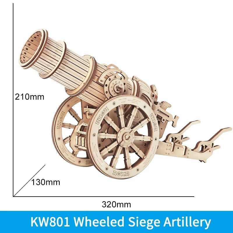 Baby Lane Robotime ROKR Siege Heavy Ballista: 3D Wooden Puzzle War Game - KW401