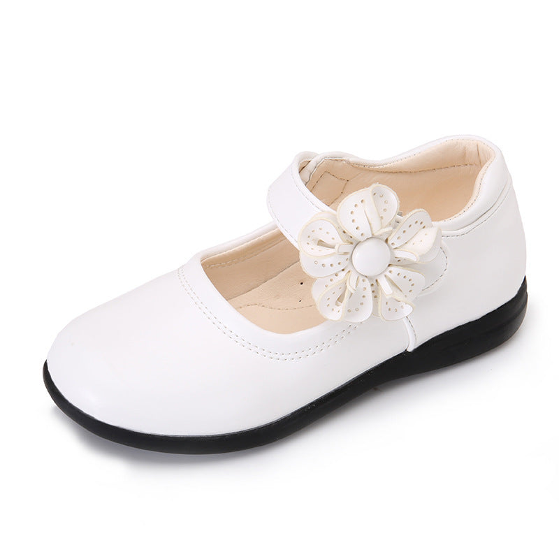 Baby Lane: Adorable Soft-Soled Princess Shoes for Big Kids – Black Student Style