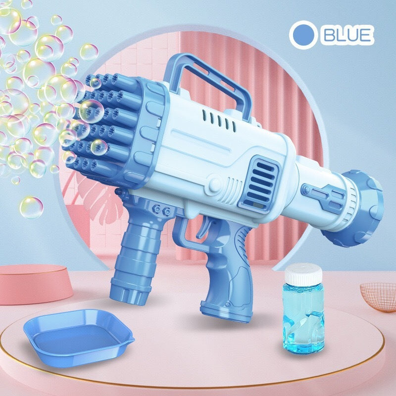 Babylane Electric Gatling Bubble Gun | 32 Holes for Endless Fun