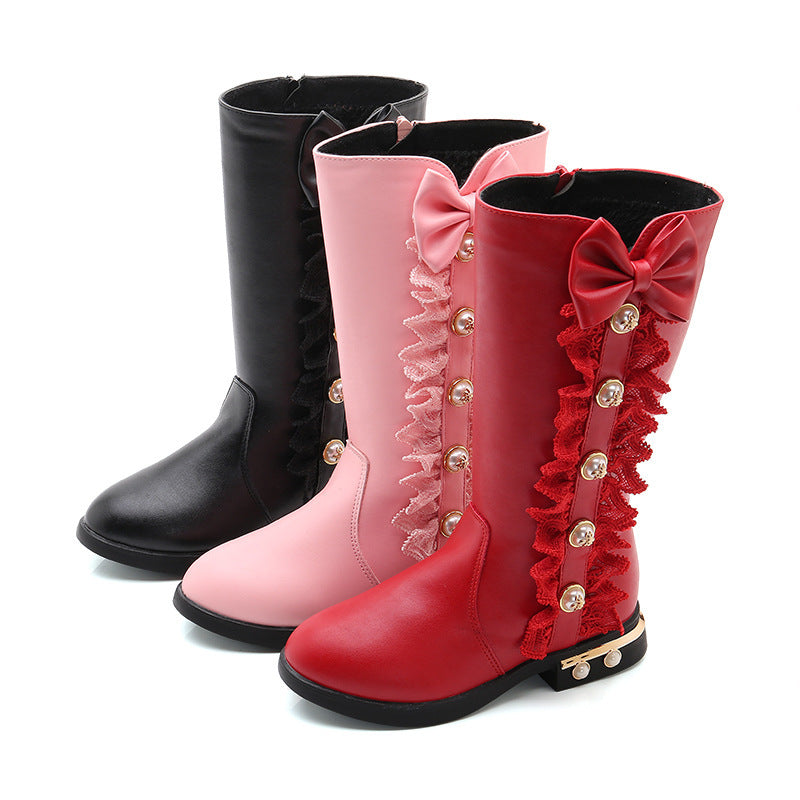 Baby Lane: Stylish New Fleece-Lined Girls' Boots for Chilly Weather