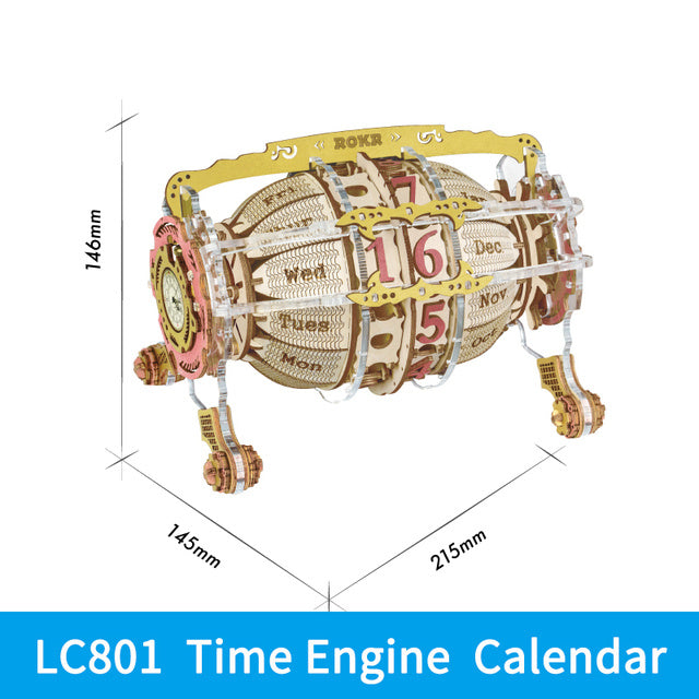 Baby Lane Robotime ROKR 3D Zodiac Wall Clock: Fun Model Kit - LC601