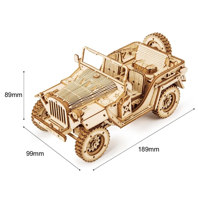 Babylane 3D Wooden Puzzle Model Toys | Creative Building Fun for Kids