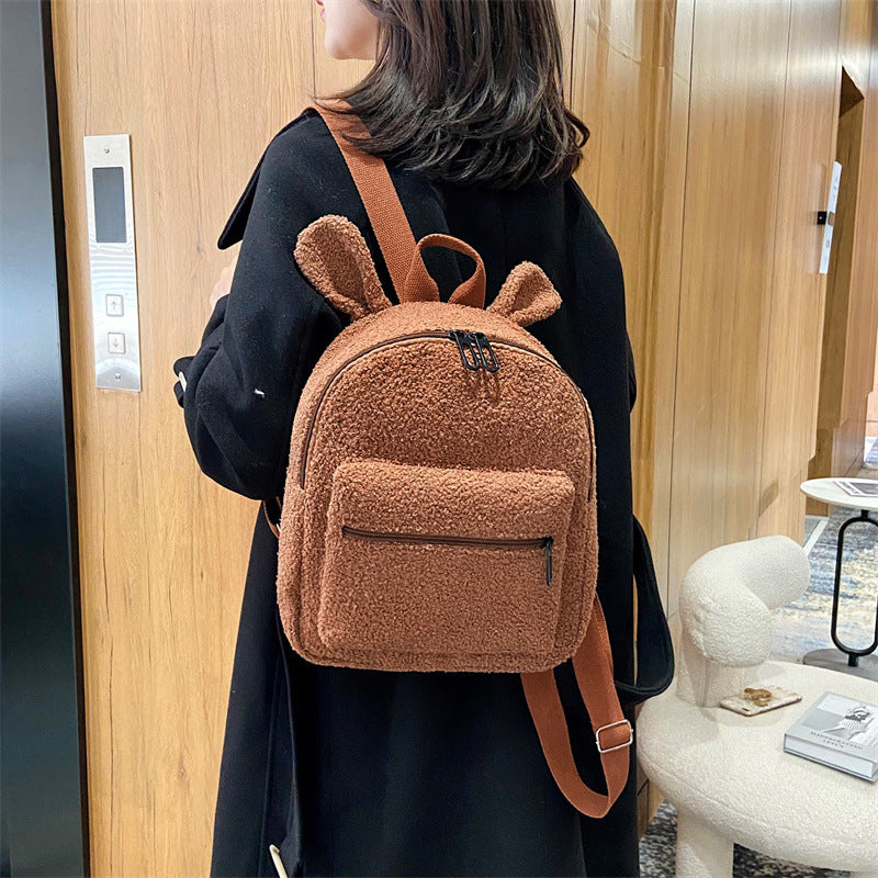 Babylane Cute Plush Bag: Perfect for Autumn and Winter!