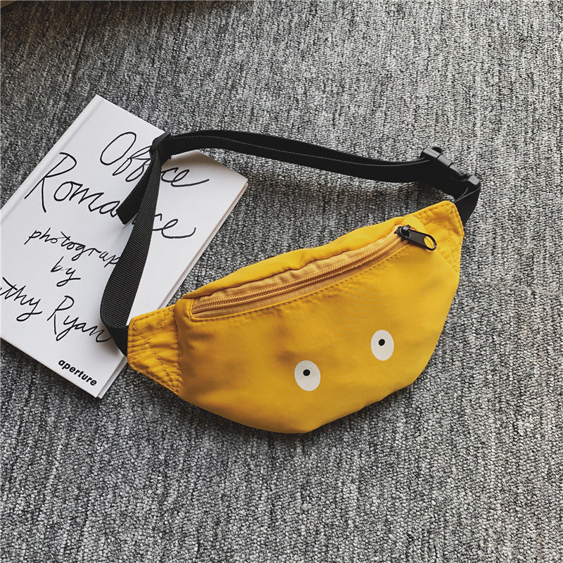 Baby Lane Children's Single-Shoulder Waist Bag – Fun Pattern Design!