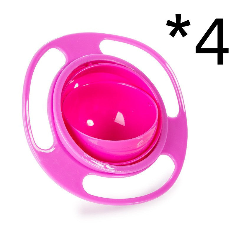 Baby Lane Universal Spill-Proof Bowl: 360° Rotating Design for Children