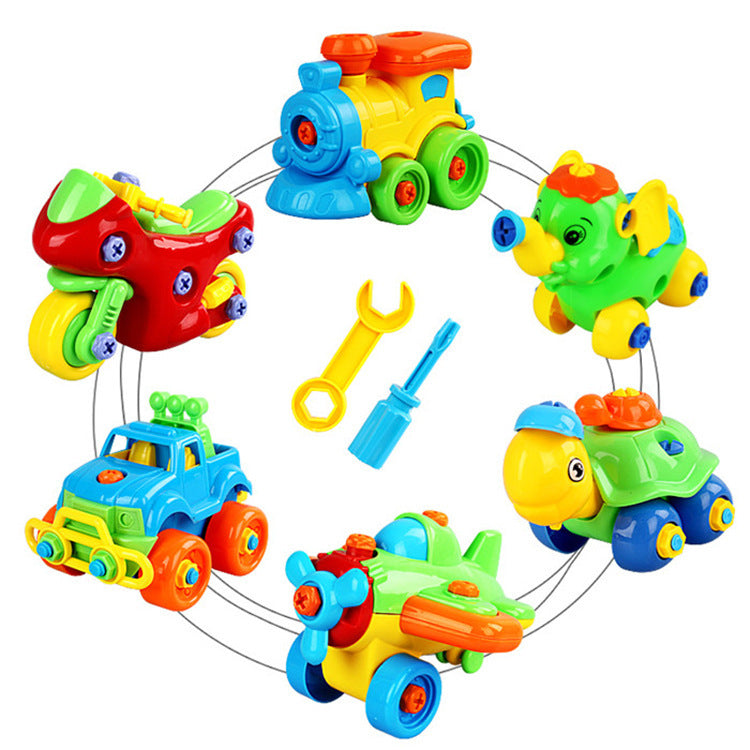 Baby Lane Assembly Blocks Toys: Motorcycle and Car Construction Sets for Kids
