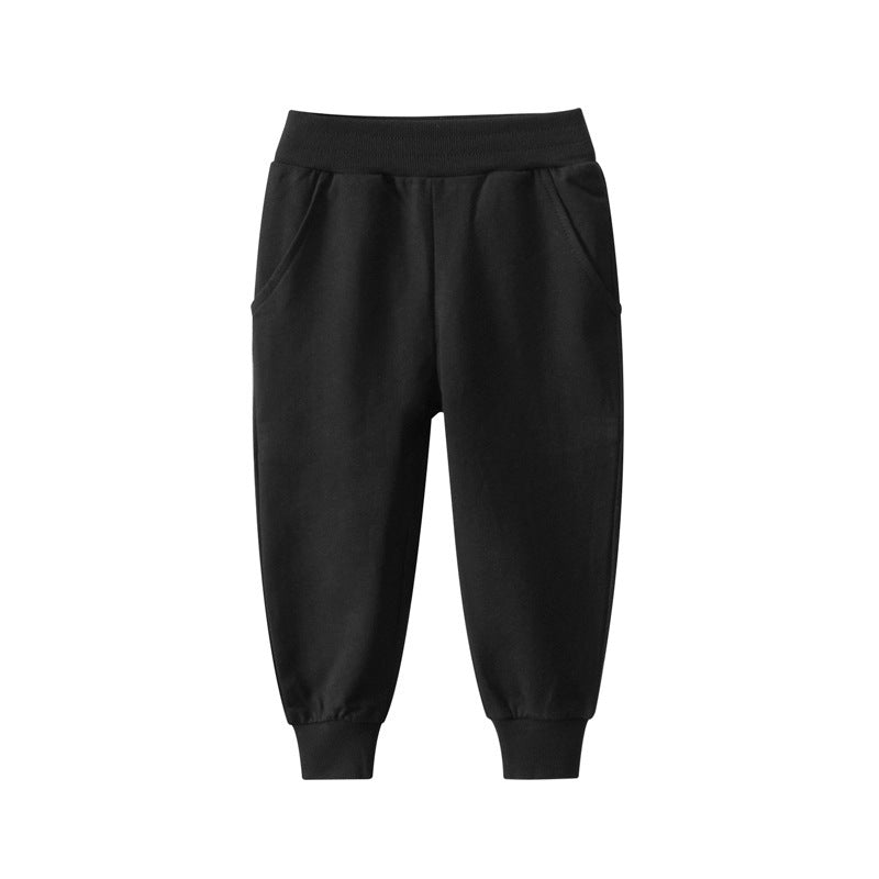 Babylane Autumn Boys' Pants | Comfy Sports Trousers for Children