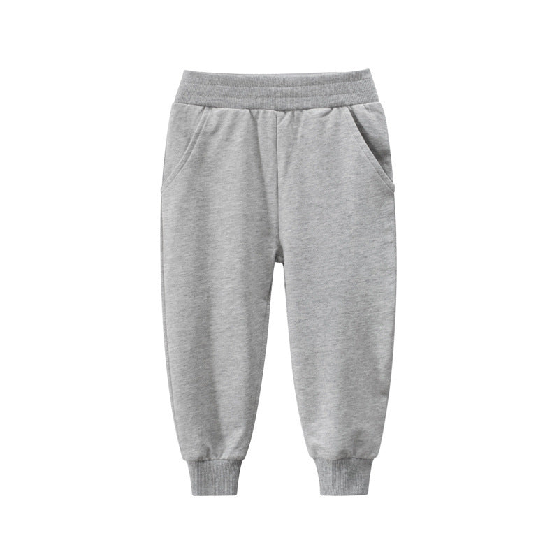 Babylane Autumn Boys' Pants | Comfy Sports Trousers for Children