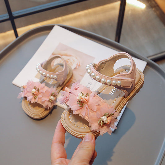 Baby Lane: Versatile Soft Toddler Shoes for Girls – Sweet Floral Sandals