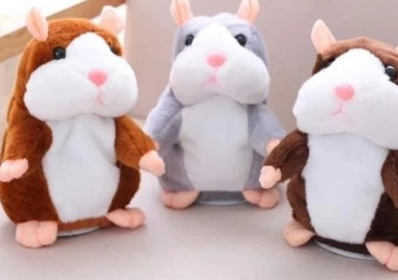 Babylane Interactive Talking Hamster | 16CM Christmas Plush Toy for Kids