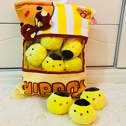 Babylane Large Plush Toys | Snack Bag Pillow for Playtime Fun