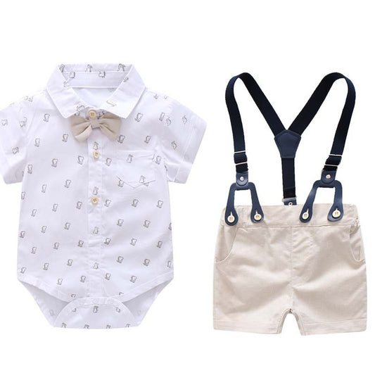 Babylane's Elegant Baby Boy Gentleman Suit for Every Celebration