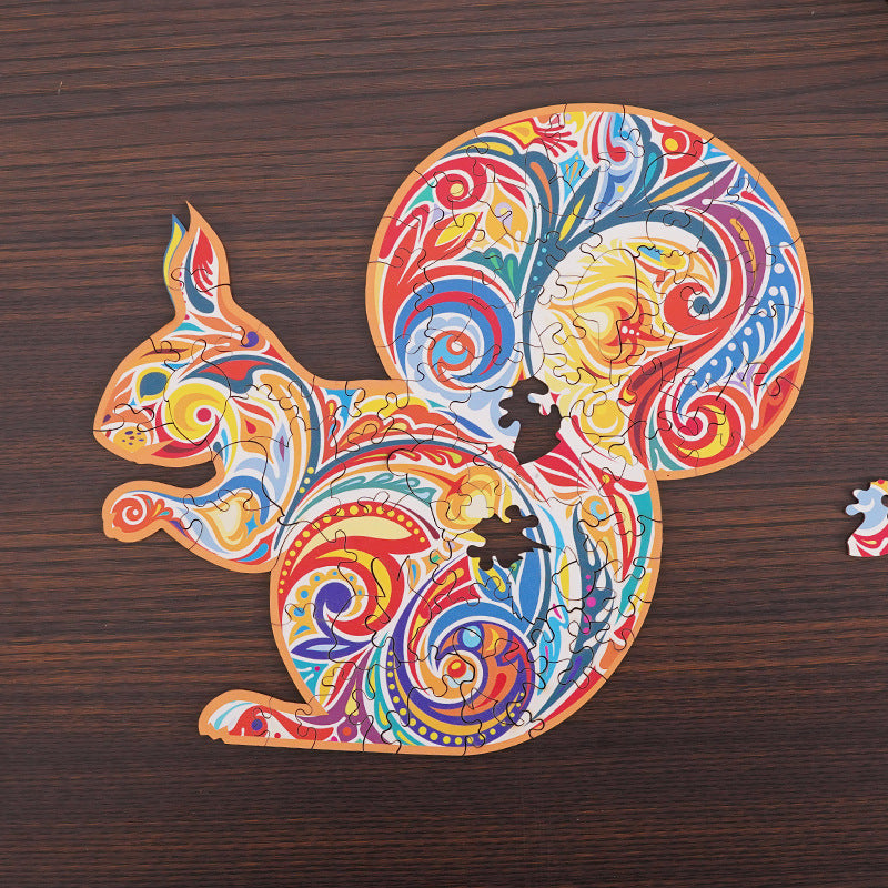 Baby Lane Wooden Animal Puzzles: Perfect DIY Christmas Gift for Kids