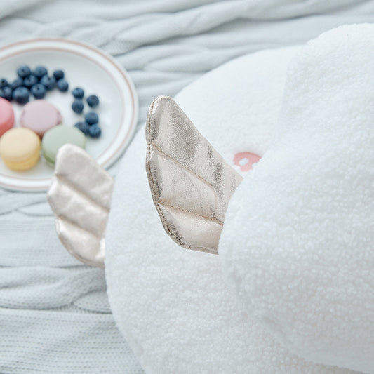 Babylane Plush Pillow for Kids | Angel Cloud with Moon & Star Design for Comfort