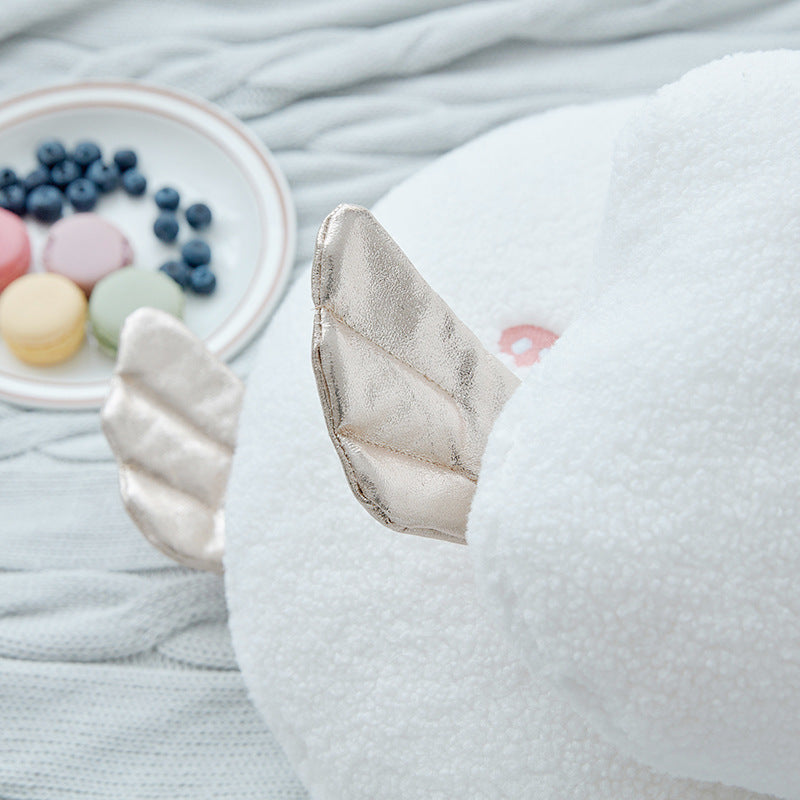 Babylane Plush Pillow for Kids | Angel Cloud with Moon & Star Design for Comfort