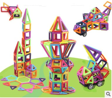 Baby Lane Educational Magnetic Piece Set: Interactive Building Blocks for Kids