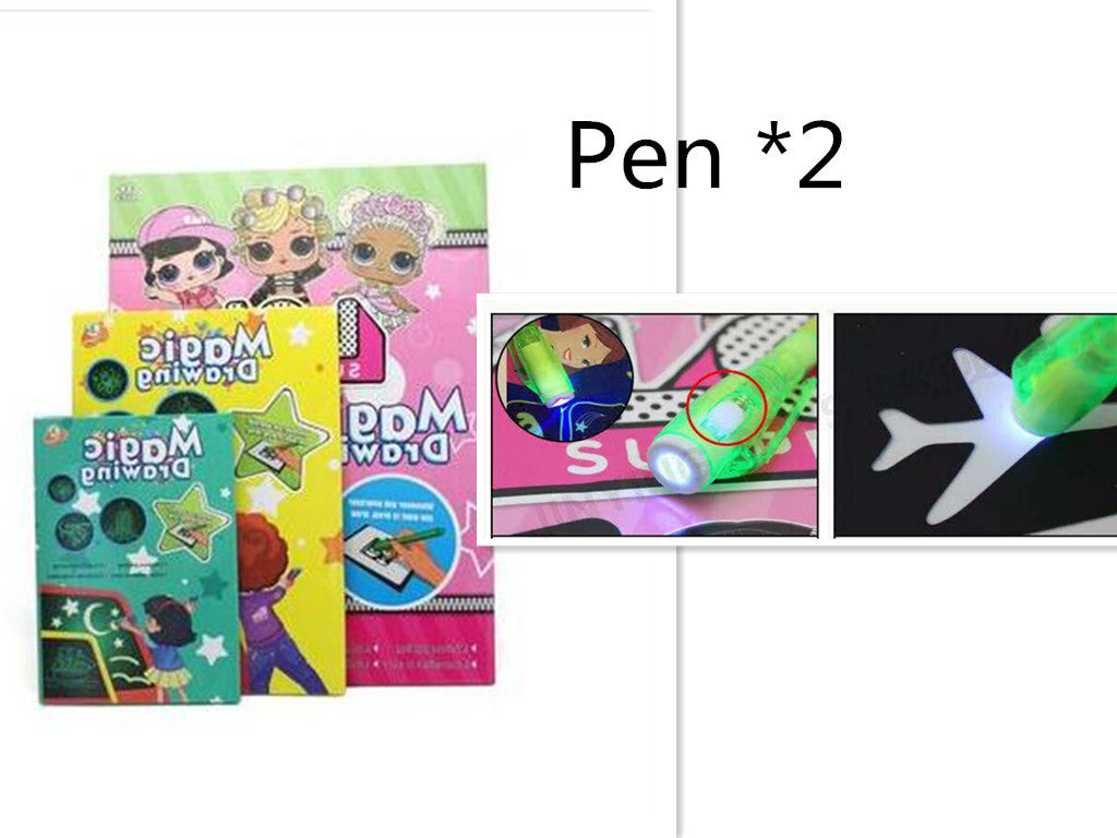 Babylane 3D Fluorescent Board for Kids | Fun Learning and Art Display