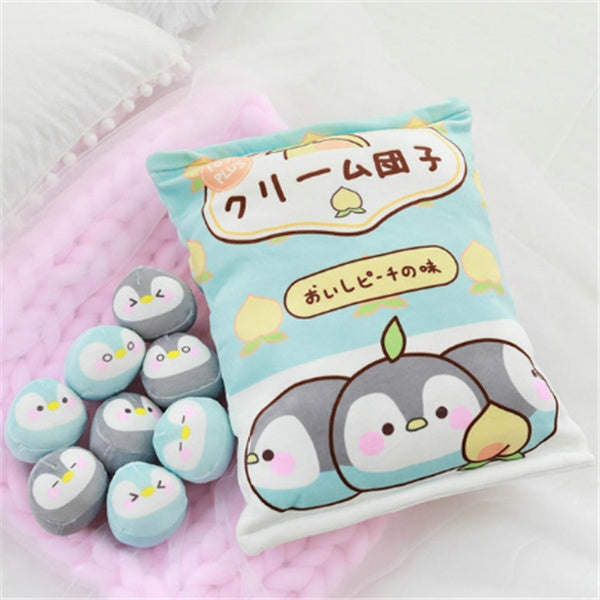 Babylane Large Plush Toys | Snack Bag Pillow for Playtime Fun