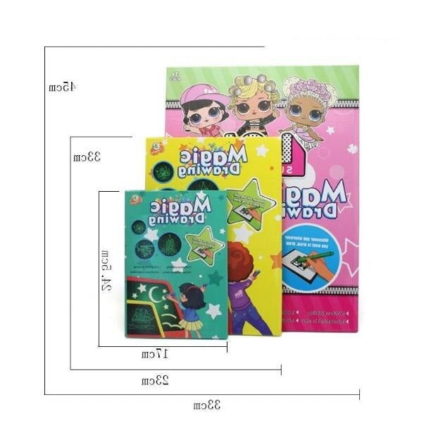 Babylane 3D Fluorescent Board for Kids | Fun Learning and Art Display
