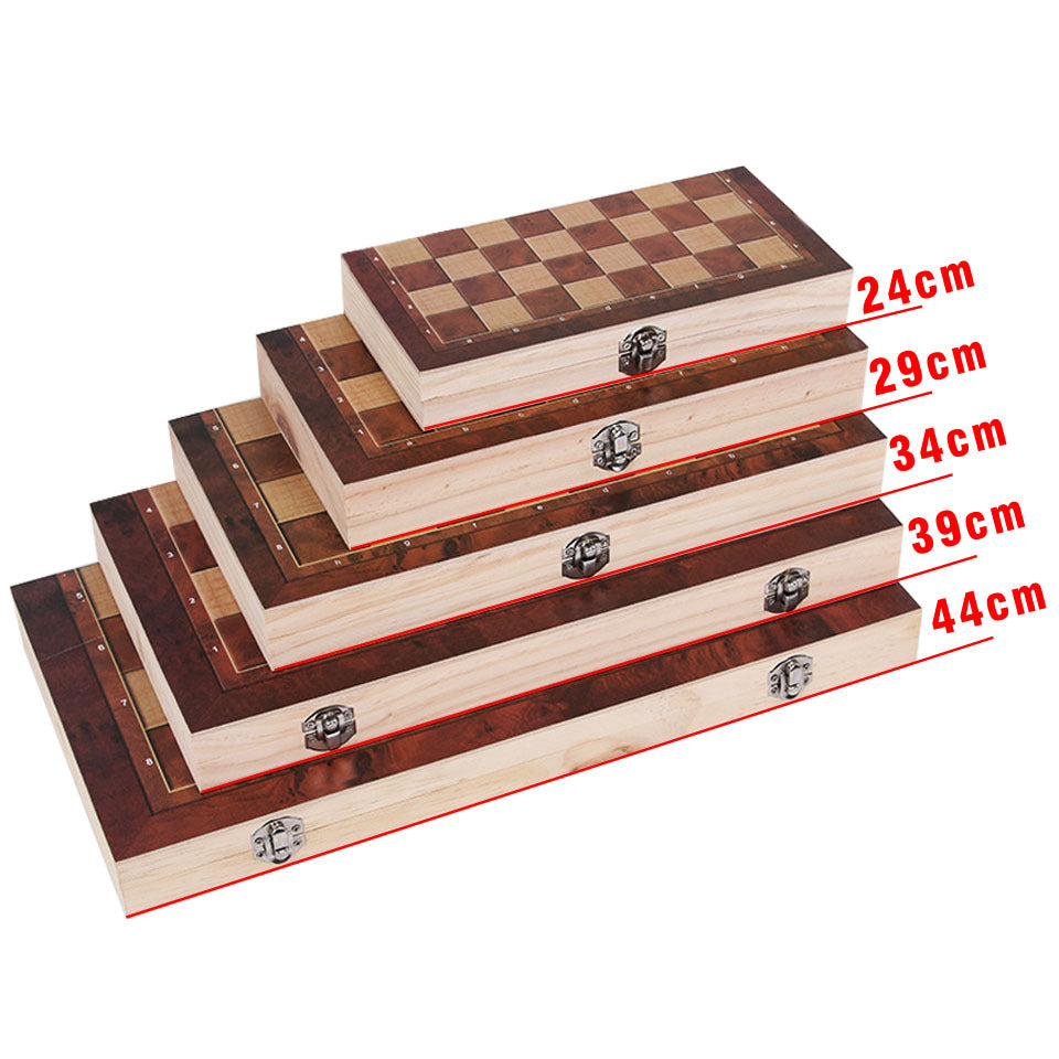 Babylane 3-in-1 Backgammon & Chess Set | Perfect Travel Game for Christmas